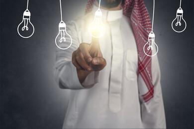 close-up-hand-saudi-gulf-man-pressing-his-finger-lighted-lamp